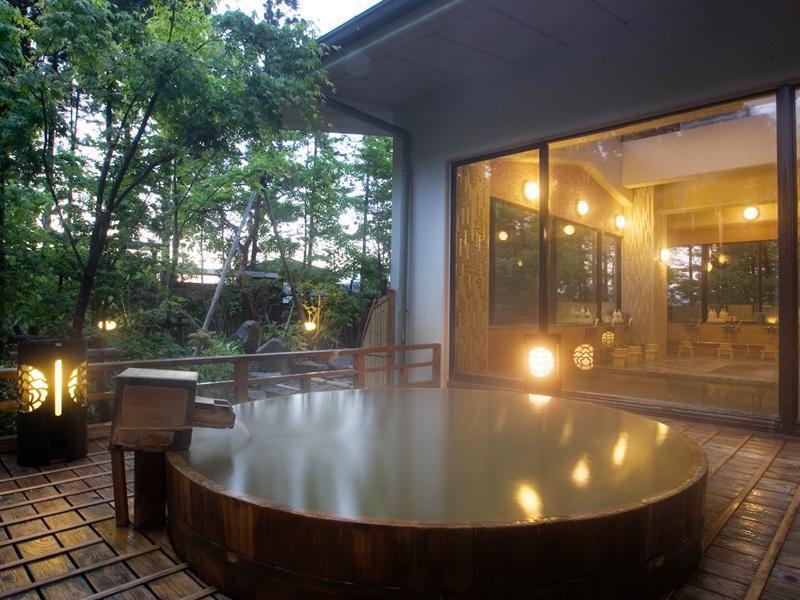 Ikaho Onsen Ryokan Hibikino Shibukawa Buitenkant foto